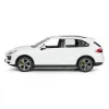 MAȘINĂ CU TELECOMANDĂ PORSCHE CAYENNE TURBO ALB CU SCARA 1 LA 14