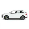 MAȘINĂ CU TELECOMANDĂ PORSCHE CAYENNE TURBO ALB CU SCARA 1 LA 14