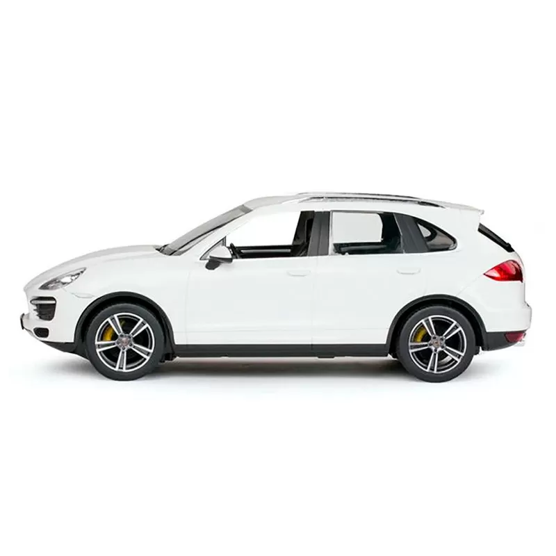 MAȘINĂ CU TELECOMANDĂ PORSCHE CAYENNE TURBO ALB CU SCARA 1 LA 14
