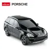 MAȘINĂ CU TELECOMANDĂ PORSCHE CAYENNE TURBO NEGRU CU SCARA 1 LA 24