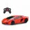 MAȘINĂ CU TELECOMANDĂ LAMBORGHINI AVENTADOR ROSU CU SCARA 1 LA 24