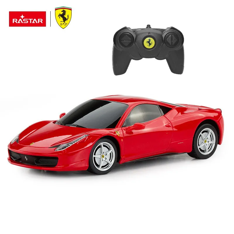 MAȘINĂ CU TELECOMANDĂ FERRARI 458 SCARA 1 LA 24