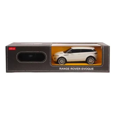 MAȘINĂ CU TELECOMANDĂ RANGE ROVER EVOQUE ALB SCARA 1 LA 24