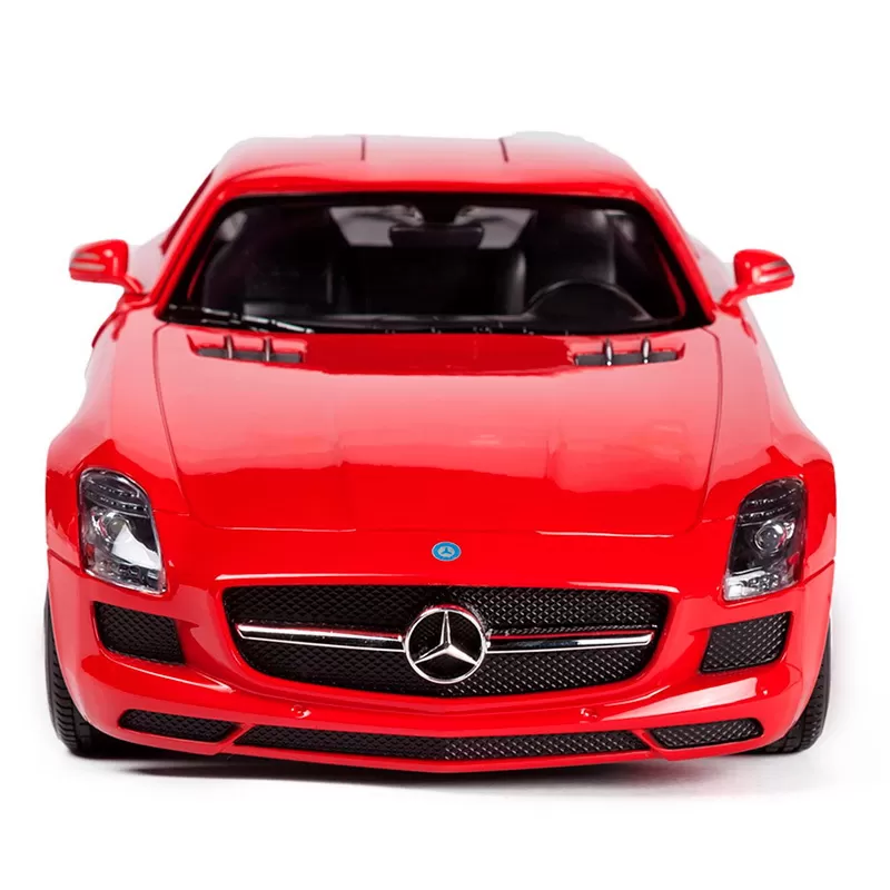 MAȘINĂ CU TELECOMANDĂ MERCEDES-BENZ SLS ROSU SCARA 1 LA 14