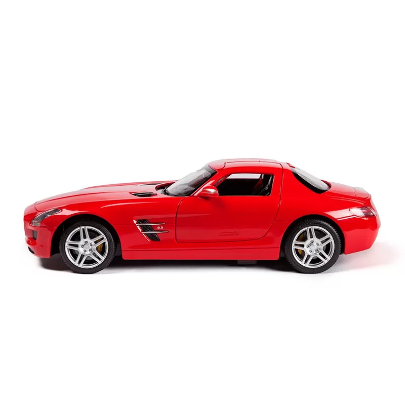 MAȘINĂ CU TELECOMANDĂ MERCEDES-BENZ SLS ROSU SCARA 1 LA 14