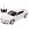 MAȘINĂ CU TELECOMANDĂ BENTLEY CONTINENTAL GT ALB CU SCARA 1 LA 24