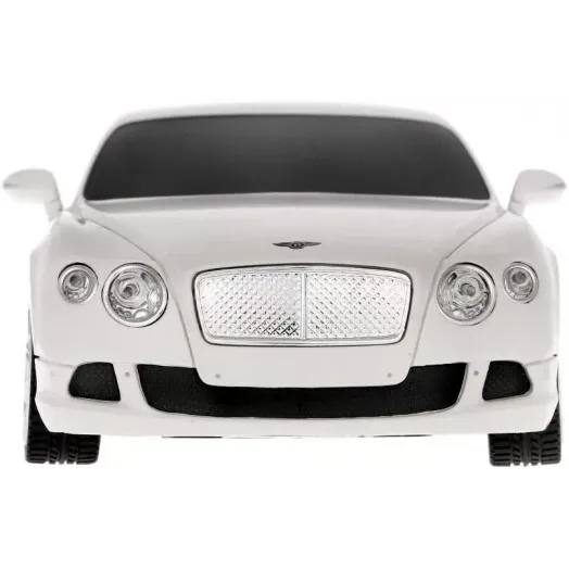 MAȘINĂ CU TELECOMANDĂ BENTLEY CONTINENTAL GT ALB CU SCARA 1 LA 24