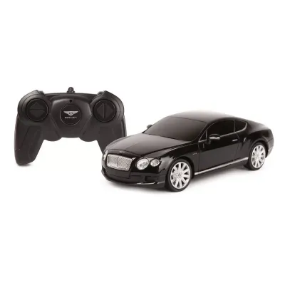 MAȘINĂ CU TELECOMANDĂ BENTLEY CONTINENTAL GT NEGRU CU SCARA 1 LA 24