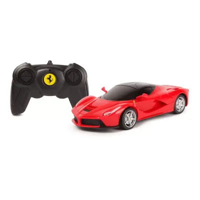 MAȘINĂ CU TELECOMANDĂ FERRARI LAFERRARI ROSU CU SCARA 1 LA 24