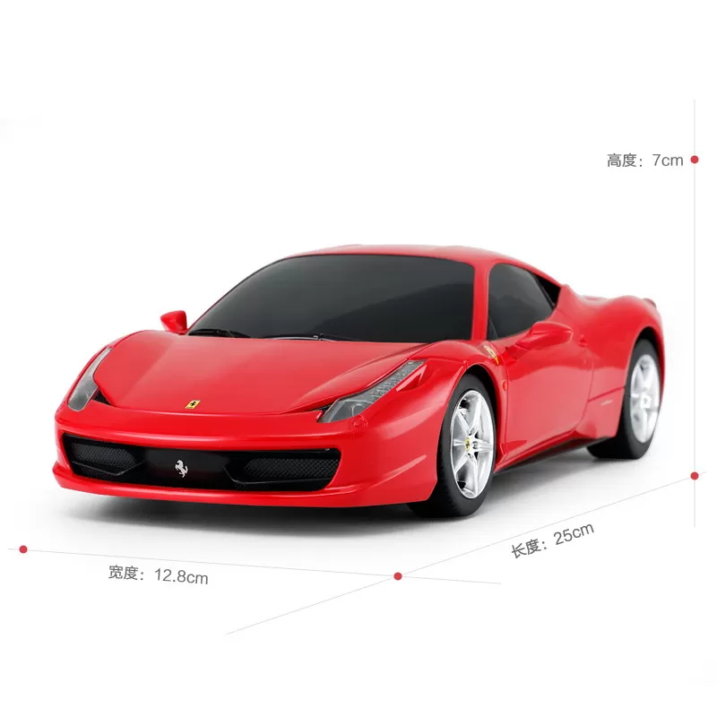 MAȘINĂ CU TELECOMANDĂ FERRARI 458 ITALIA SCARA 1 LA 18