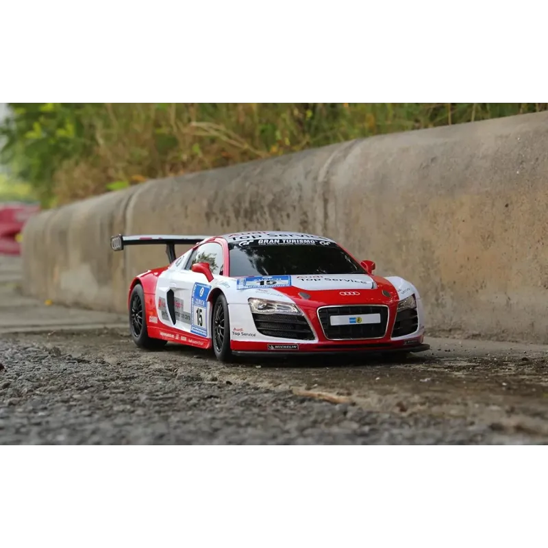 MAȘINĂ CU TELECOMANDĂ AUDI R8 LMS PERFORMANCE SCARA 1 LA 18