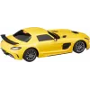 MAȘINĂ CU TELECOMANDĂ MERCEDES-BENZ SLS AMG GALBENA CU SCARA 1 LA 18