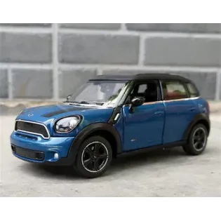 Machetă auto Rastar - MINI COOPER Albastru [1:24]