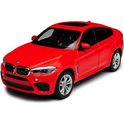 Machetă auto Rastar - BMW X6M Rosu [1:24]