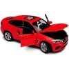 Machetă auto Rastar - BMW X6M Rosu [1:24]