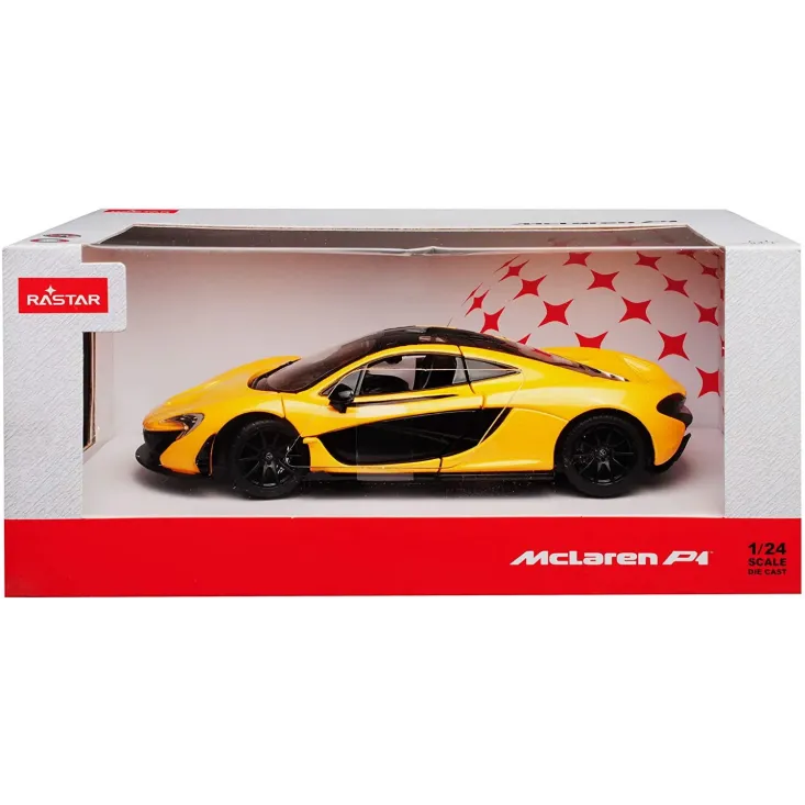 Machetă auto Rastar - McLAREN P1 Galben [1:24]