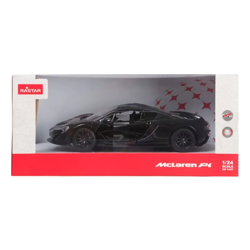 Machetă auto Rastar - McLAREN P1 Negru [1:24]
