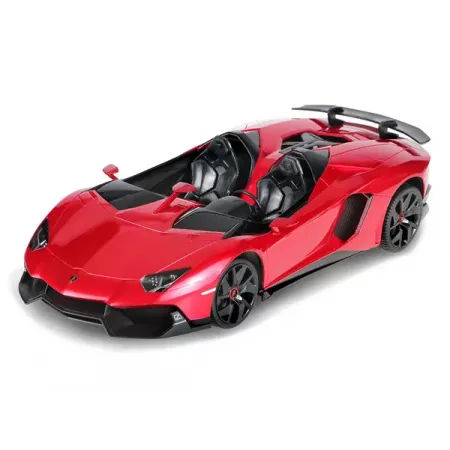 MAȘINĂ CU TELECOMANDĂ LAMBORGHINI AVENTADOR J SCARA 1 LA 12
