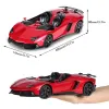 MAȘINĂ CU TELECOMANDĂ LAMBORGHINI AVENTADOR J SCARA 1 LA 12