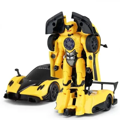 MAȘINUȚĂ METALICĂ CONVERTIBILA PAGANI ZONDA R GALBEN CU SCARA 1 LA 32