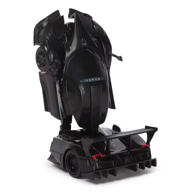 MAȘINUȚĂ METALICĂ CONVERTIBILA PAGANI ZONDA R NEGRU CU SCARA 1 LA 32