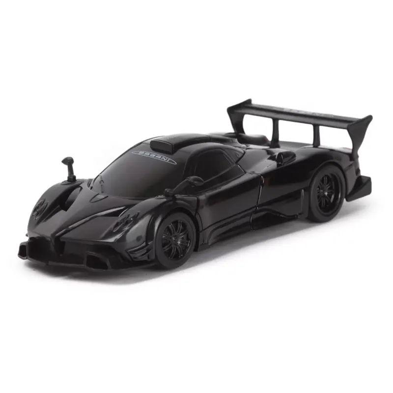 MAȘINUȚĂ METALICĂ CONVERTIBILA PAGANI ZONDA R NEGRU CU SCARA 1 LA 32