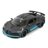 Machetă auto Rastar - BUGATTI Divo Negru/Bleu [1:43]