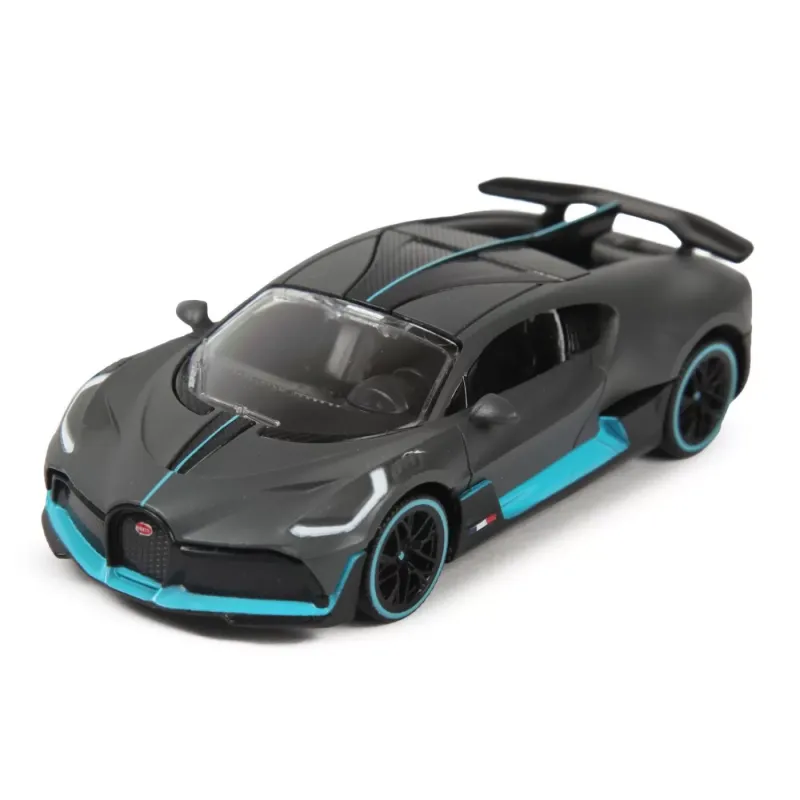 Machetă auto Rastar - BUGATTI Divo Negru/Bleu [1:43]