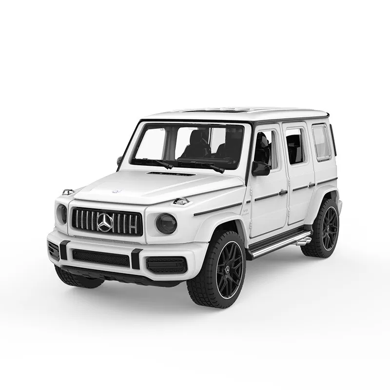 Machetă auto Rastar - MERCEDES BENZ G63 AMG Alb [1:32]