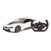 MAȘINĂ CU TELECOMANDĂ BMW I8 ALB SCARA 1 LA 14