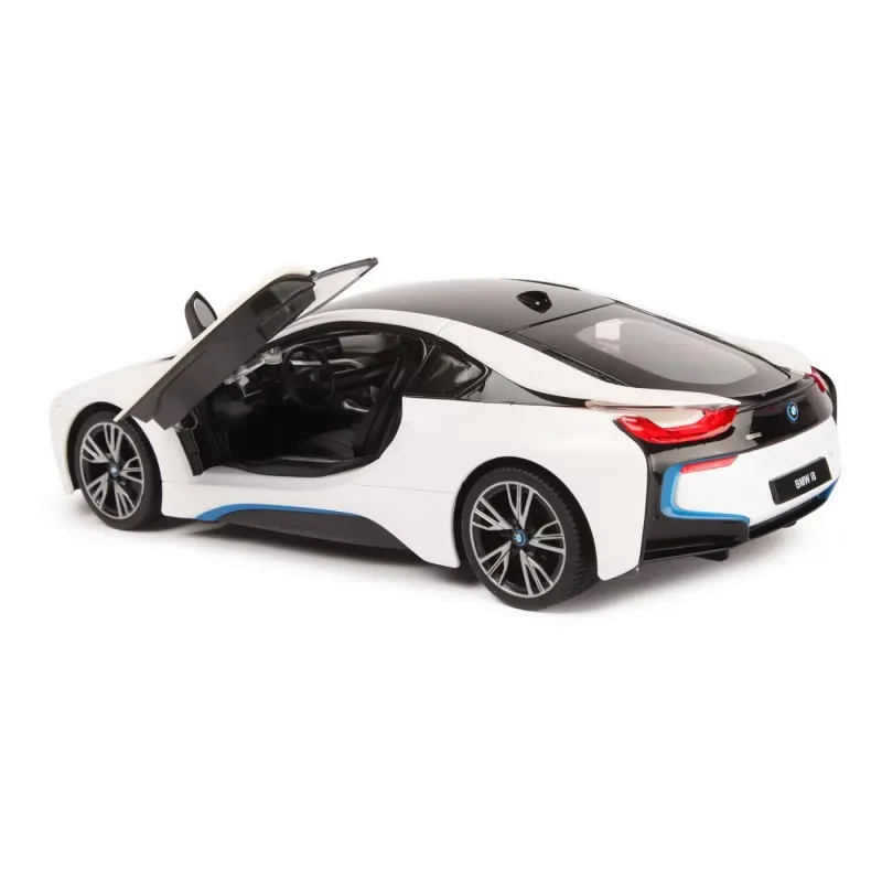 MAȘINĂ CU TELECOMANDĂ BMW I8 ALB SCARA 1 LA 14