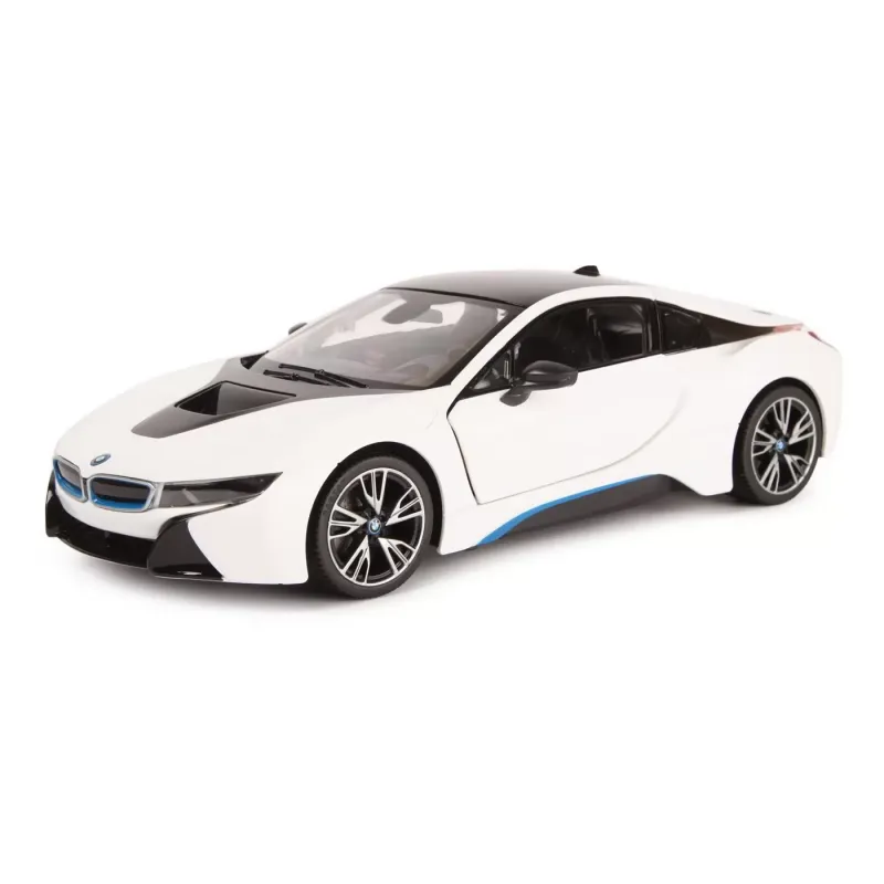 MAȘINĂ CU TELECOMANDĂ BMW I8 ALB SCARA 1 LA 14