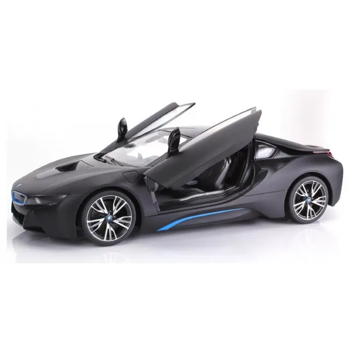 MAȘINĂ CU TELECOMANDĂ BMW I8 NEGRU SCARA 1 LA 14