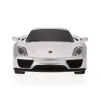 MAȘINĂ CU TELECOMANDĂ PORSCHE 918 SPYDER ARGINTIU CU SCARA 1 LA 24