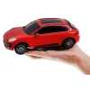 MAȘINĂ CU TELECOMANDĂ PORSCHE MACAN TURBO ROSU CU SCARA 1 LA 24