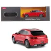 MAȘINĂ CU TELECOMANDĂ PORSCHE MACAN TURBO ROSU CU SCARA 1 LA 24