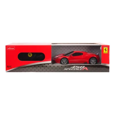 MAȘINĂ CU TELECOMANDĂ FERRARI 458 SPECIALE ROSU CU SCARA 1 LA 24