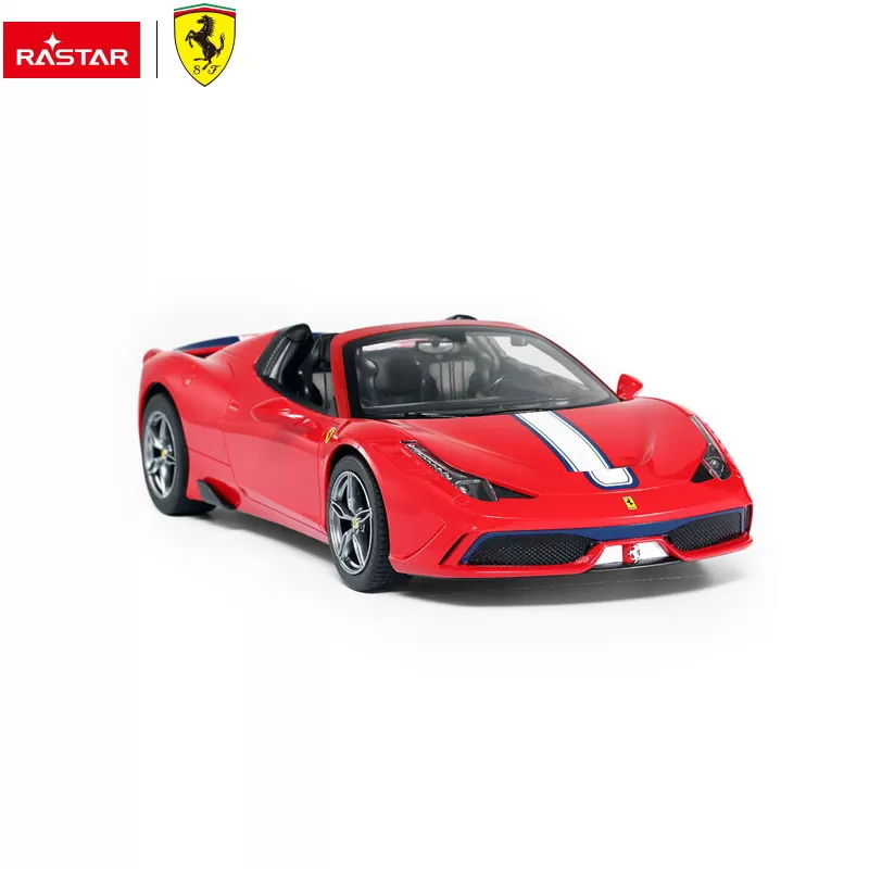 MAȘINĂ CU TELECOMANDĂ FERRARI 458 ROSIE SCARA 1 LA 14