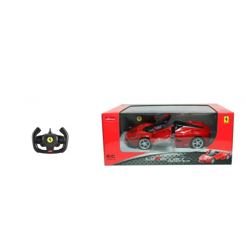 MAȘINĂ CU TELECOMANDĂ LAFERRARI APERTA ROSU SCARA 1 LA 14