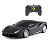 MAȘINĂ CU TELECOMANDĂ FERRARI 488 GTB NEGRU SCARA 1 LA 24