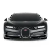 MAȘINĂ CU TELECOMANDĂ BUGATTI CHIRON NEGRU CU SCARA 1 LA 24