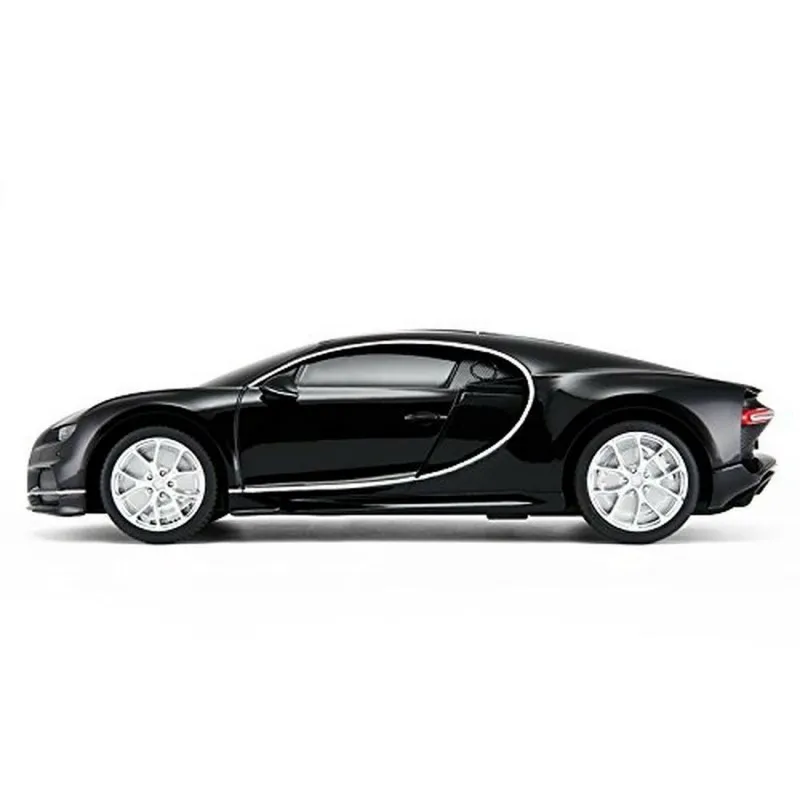MAȘINĂ CU TELECOMANDĂ BUGATTI CHIRON NEGRU CU SCARA 1 LA 24