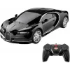 MAȘINĂ CU TELECOMANDĂ BUGATTI CHIRON NEGRU CU SCARA 1 LA 24