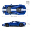 MAȘINĂ CU TELECOMANDĂ FORD GT ALBASTRU CU SCARA 1 LA 14