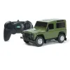 MAȘINĂ CU TELECOMANDĂ LAND ROVER DEFENDER VERDE CU SCARA 1 LA 24