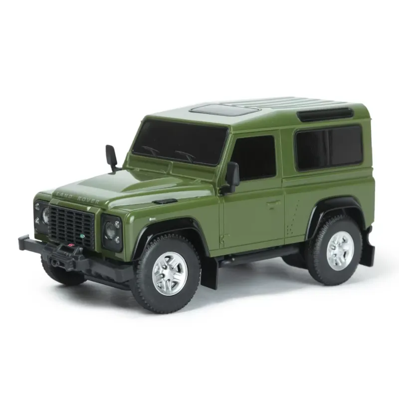 MAȘINĂ CU TELECOMANDĂ LAND ROVER DEFENDER VERDE CU SCARA 1 LA 24
