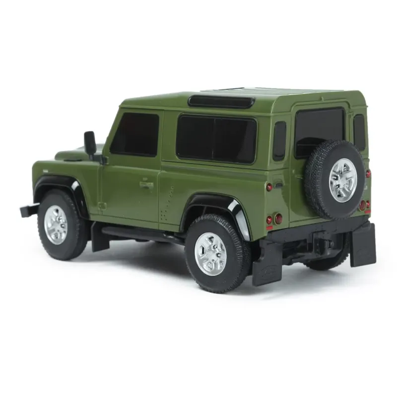 MAȘINĂ CU TELECOMANDĂ LAND ROVER DEFENDER VERDE CU SCARA 1 LA 24