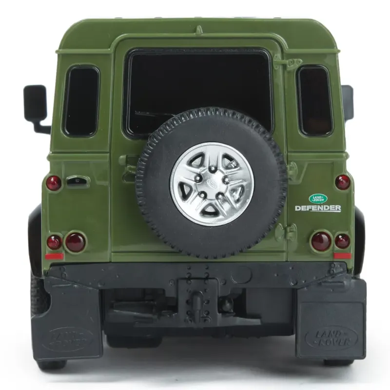 MAȘINĂ CU TELECOMANDĂ LAND ROVER DEFENDER VERDE CU SCARA 1 LA 24