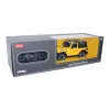 MAȘINĂ CU TELECOMANDĂ JEEP WRANGLER RUBICON GALBEN CU SCARA 1 LA 24