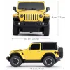 MAȘINĂ CU TELECOMANDĂ JEEP WRANGLER RUBICON GALBEN CU SCARA 1 LA 24